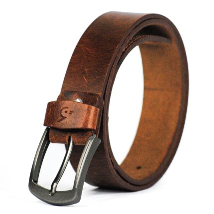 Mens belt, 1.5 inch Full Grain Real Leather